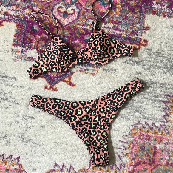 Zaful Other - Zaful underwire leopard bikini - 8